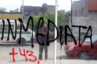 Lunes 30 de septiembre del 2019. Tuxtla Gutiérrez. Las pintas estudiantiles en el edificio de la SEF ubicado en la cuarta norte