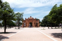 Sábado 15 de agosto del 2020. Chiapa de Corzo. La Plaza de Armas ya se encuentra abierta al público para que los visitantes y turistas puedan apreciar la #arquitectura vernácula de esta comunidad de la ribera del Rio Grande de #Chiapas
