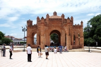 Sábado 15 de agosto del 2020. Chiapa de Corzo. La Plaza de Armas ya se encuentra abierta al público para que los visitantes y turistas puedan apreciar la #arquitectura vernácula de esta comunidad de la ribera del Rio Grande de #Chiapas