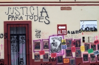 Sábado 12 de septiembre del 2020. San Cristóbal de las Casas. Las Colectivas Feministas se suman a las acciones de apoyo a las manifestaciones por la violencia hacia las mujeres y en apoyo a los movimientos de género que se mantienen en todo el país.