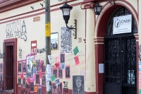 Sábado 12 de septiembre del 2020. San Cristóbal de las Casas. Las Colectivas Feministas se suman a las acciones de apoyo a las manifestaciones por la violencia hacia las mujeres y en apoyo a los movimientos de género que se mantienen en todo el país.