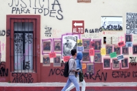 Sábado 12 de septiembre del 2020. San Cristóbal de las Casas. Las Colectivas Feministas se suman a las acciones de apoyo a las manifestaciones por la violencia hacia las mujeres y en apoyo a los movimientos de género que se mantienen en todo el país.