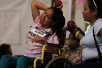 Viernes 18 de agosto del 2017. Tuxtla Gutiérrez. El Centro de Rehabilitación Infantil Teletón de la capital de Chiapas realiza esta mañana la mini olimpiada donde participan los niños junto con los voluntarios del Club Amigos en actividades que incentivan