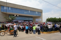 Martes 25 de julio del 2017. Tuxtla Gutiérrez. Militantes de la Cioac protestan en las instalaciones de la FGJ-Chiapas bloqueando la circulación en el Libramiento Norte de Tuxtla.