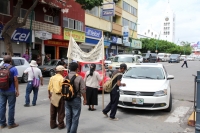 Jueves 7 de septiembre del 2017. Tuxtla Gutiérrez. Locatarios del mercado de Oxchuc exigen que sean terminadas la obra pública de esta localidad de los altos de Chiapas.