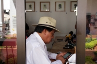 Martes 4 de julio del 2017. Tuxtla Gutiérrez. Pobladores del municipio de Oxchuc anuncian la consulta social que realizaran en esta localidad indígena de la región de los altos de Chiapas con la que buscan valorizar los usos y costumbres en la elección de