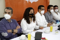 20210216. Tuxtla G. Paco Rojas se presenta como candidato para la presidencia municipal de la ciudad por el Movimiento Ciudadano