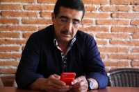 Jueves 9 de noviembre del 2017. Tuxtla Gutiérrez. Paco Rojas Toledo denuncia la persecución polí­tica al ser nuevamente demandado legalmente.
