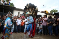 20210530. El Calalá en Suchiapa. Día del Padre Eterno: para los habitantes de Suchiapa, el domingo previo al jueves de Corpus da inicio al calendario de ritos de esta celebración tradicional de la comunidad chiapaneca.