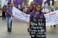 Domingo 25 de noviembre del 2018. Tuxtla Gutiérrez. Durante el Dí­a Internacional para Erradicar La Violencia Hacia Las Mujeres.