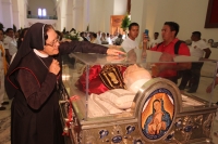 Martes 4 de octubre. Las Reliquias del Santo Padre Peregrino.