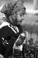 Jueves 4 de enero del 2018. Chiapa de Corzo. La Misa del Niño Parachico.  Los niños visten el traje tradicional en esta mañana reafirmando la convicción de continuar con las costumbres y ritos tradicionales de esta localidad de la ribera del Grijalva