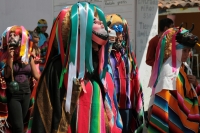 Jueves 18 de enero del 2018. Suchiapa. Las mujeres danzantes de Suchiapa. La participación de las jóvenes dentro de las danzas tradicionales de la comunidad es visible cada año cuando portan los vistosos trajes festivos del Parachico y el Torito en las