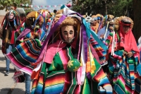Jueves 18 de enero del 2018. Suchiapa. Las mujeres danzantes de Suchiapa. La participación de las jóvenes dentro de las danzas tradicionales de la comunidad es visible cada año cuando portan los vistosos trajes festivos del Parachico y el Torito en las