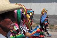 Jueves 18 de enero del 2018. Suchiapa. Las mujeres danzantes de Suchiapa. La participación de las jóvenes dentro de las danzas tradicionales de la comunidad es visible cada año cuando portan los vistosos trajes festivos del Parachico y el Torito en las