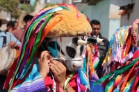 Jueves 18 de enero del 2018. Suchiapa. Las mujeres danzantes de Suchiapa. La participación de las jóvenes dentro de las danzas tradicionales de la comunidad es visible cada año cuando portan los vistosos trajes festivos del Parachico y el Torito en las