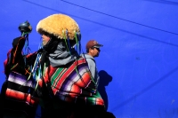 Lunes 15 de enero del 2018. Chiapa de Corzo. Los Parachicos inician el recorrido tradicional esta mañana en la Fiesta Grande de Enero...