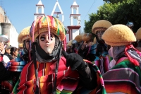 Lunes 15 de enero del 2018. Chiapa de Corzo. Los Parachicos inician el recorrido tradicional esta mañana en la Fiesta Grande de Enero...