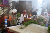 20210515. Tuxtla G. El culto a San pascualito reúne a los tradicionalistas y costumbristas de la comunidad Zoque quienes conservan los usos y costumbres de esta comunidad de la depresión central de Chiapas