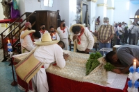 20210515. Tuxtla G. El culto a San pascualito reúne a los tradicionalistas y costumbristas de la comunidad Zoque quienes conservan los usos y costumbres de esta comunidad de la depresión central de Chiapas