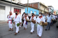 20210515. Tuxtla G. El culto a San pascualito reúne a los tradicionalistas y costumbristas de la comunidad Zoque quienes conservan los usos y costumbres de esta comunidad de la depresión central de Chiapas