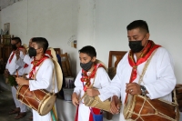 20210515. Tuxtla G. El culto a San pascualito reúne a los tradicionalistas y costumbristas de la comunidad Zoque quienes conservan los usos y costumbres de esta comunidad de la depresión central de Chiapas