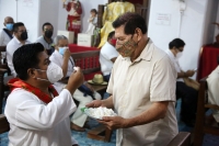 20210515. Tuxtla G. El culto a San pascualito reúne a los tradicionalistas y costumbristas de la comunidad Zoque quienes conservan los usos y costumbres de esta comunidad de la depresión central de Chiapas