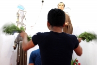 Sábado 14 de mayo del 2016. Tuxtla Gutiérrez. El culto a San Pascual Bailón se celebra durante todo el año en la ermita de la iglesia ortodoxa mexicana y en el mes de mayo se festejan las fiestas patronales a cargo de la comunidad Zoque quienes realizan e