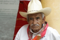 Lunes 11 de julio. Jóvenes copainaltecos realizan la presentación de las danzas tradicionales de la comunidad durante el evento de Patrimonito 2011 organizado por el Comité Raíces de mi Pueblo y el comité del Servicio Voluntario Internacional de la Unesco