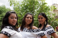 Lunes 11 de julio. Jóvenes copainaltecos realizan la presentación de las danzas tradicionales de la comunidad durante el evento de Patrimonito 2011 organizado por el Comité Raíces de mi Pueblo y el comité del Servicio Voluntario Internacional de la Unesco