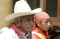 Lunes 11 de julio. Jóvenes copainaltecos realizan la presentación de las danzas tradicionales de la comunidad durante el evento de Patrimonito 2011 organizado por el Comité Raíces de mi Pueblo y el comité del Servicio Voluntario Internacional de la Unesco
