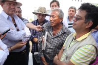 Miércoles 29 de febrero del 2012. Vistan Senadores a Pablo Salazar.