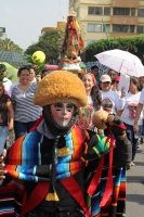 Jueves 8 de diciembre del 2016. Tuxtla Gutiérrez. Los diferentes grupos de peregrinos entrando a la ciudad.