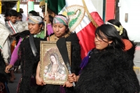 Domingo 10 de diciembre del 2017. Tuxtla Gutiérrez. Los peregrinos de las comunidades indí­genas se preparan para pernoctar para continuar el recorrido a las diferentes iglesias y ermitas de la Virgen de Guadalup