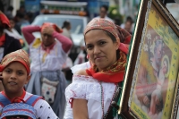 Domingo 10 de diciembre del 2017. Tuxtla Gutiérrez. Los peregrinos de las comunidades indí­genas se preparan para pernoctar para continuar el recorrido a las diferentes iglesias y ermitas de la Virgen de Guadalup