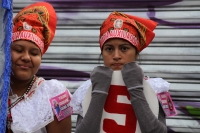 Domingo 10 de diciembre del 2017. Tuxtla Gutiérrez. Los peregrinos de las comunidades indí­genas se preparan para pernoctar para continuar el recorrido a las diferentes iglesias y ermitas de la Virgen de Guadalup