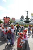 Jueves 12 de diciembre del 2019. Tuxtla Gutiérrez. Peregrinos durante la procesión de la Virgen de Guadalupe