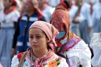 Jueves 12 de diciembre del 2019. Tuxtla Gutiérrez. Peregrinos durante la procesión de la Virgen de Guadalupe