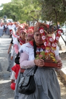 Jueves 12 de diciembre del 2019. Tuxtla Gutiérrez. Peregrinos durante la procesión de la Virgen de Guadalupe