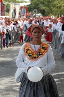 Jueves 12 de diciembre del 2019. Tuxtla Gutiérrez. Peregrinos durante la procesión de la Virgen de Guadalupe
