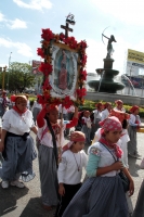 Jueves 12 de diciembre del 2019. Tuxtla Gutiérrez. Peregrinos durante la procesión de la Virgen de Guadalupe