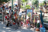 Miércoles 11 de diciembre del 2019. Peregrinos de Chiapas. Los peregrinos regresan a sus comunidades después de recorrer cientos de kilómetros visitando los diferentes santuarios guadalupanos de México