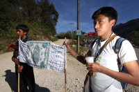 Inicia caminata por la paz, memoria y en contra de la impunidad en el Aniversario Acteal.