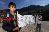 Inicia caminata por la paz, memoria y en contra de la impunidad en el Aniversario Acteal.