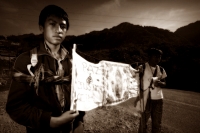 Inicia caminata por la paz, memoria y en contra de la impunidad en el Aniversario Acteal.