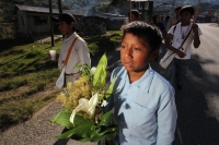 Inicia caminata por la paz, memoria y en contra de la impunidad en el Aniversario Acteal.