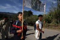 Inicia caminata por la paz, memoria y en contra de la impunidad en el Aniversario Acteal.