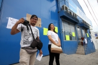Martes 21 de agosto del 2018. Tuxtla Gutiérrez. Periodistas chiapanecos se manifiestan en diferentes ocasiones durante este medio dí­a por demandas laborales e incluso hasta por adeudos contraí­dos por difusión de publicidad del gobierno estatal