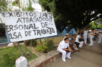Jueves 25 de agosto. Huelga de trabajdores del ISSSTE.