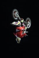 Sábado 3 de marzo del 2018. Tuxtla Gutiérrez. Aspecto del espectáculo de los Pilotos Infernales en la Expo Turismo Chiapas 2018.